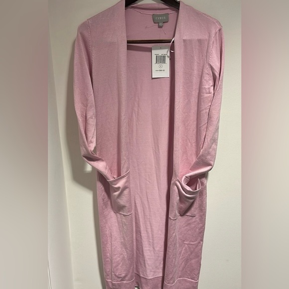 Cyrus Sweaters - Cyrus women soft mauve cardigan